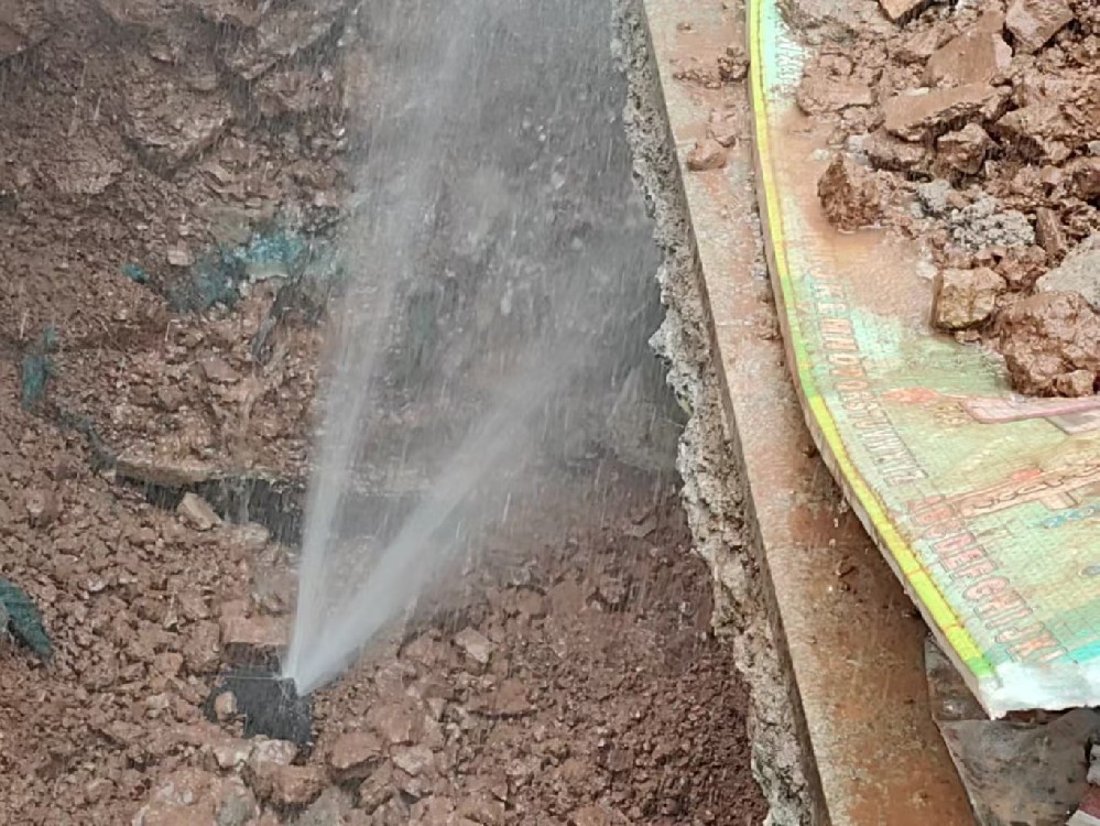 科尔沁右翼中旗消防水管漏水检测定点开挖